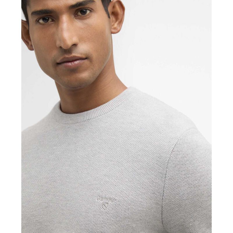 Barbour Essential Honeycomb Crew Neck Sweater image number 2